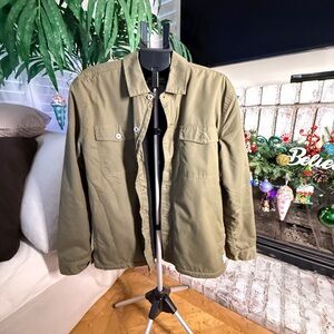 Iron & Resin Olive Green Men's Jacket